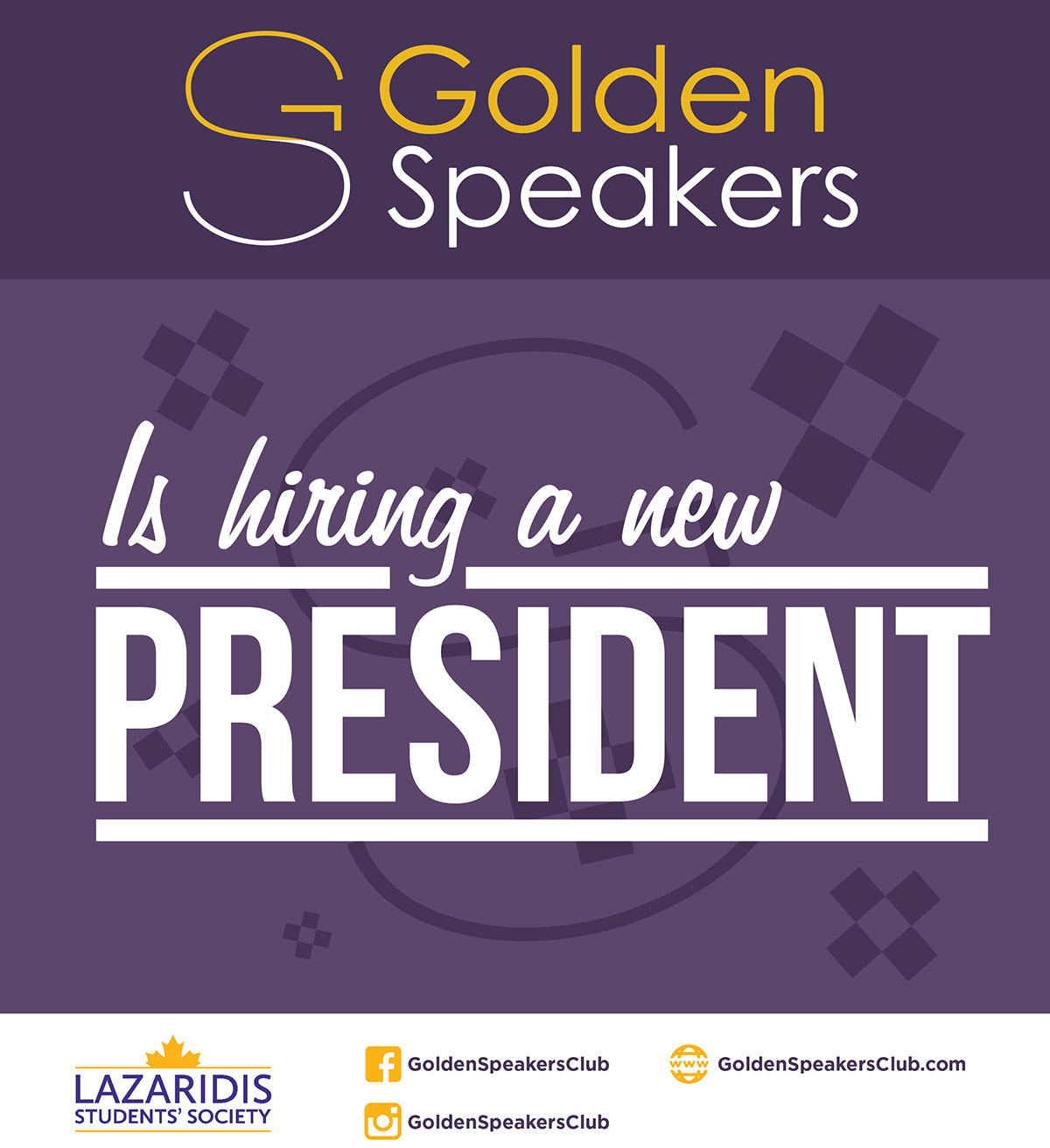 Golden Speakers President